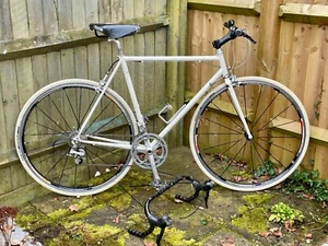 Ciocc Columbus 53cm Italian Steel Road Bike Campagnolo Shimano 105 Brooks B17 - Picture 1 of 14