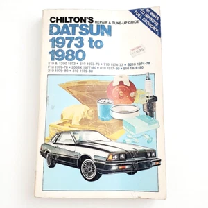 Chilton's Datsun 1973 to 1980 Repair and Tune-Up Guide Manual 6960 Book - Picture 1 of 5