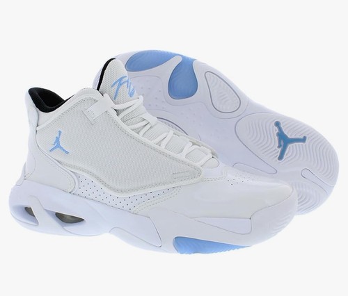 Nike Air Jordan Max Aura 4 scarpe da ginnastica bianche blu universitarie taglia 5 5