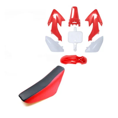 KIT GUARDABARROS PLÁSTICO + Asiento para XR50 CRF50 Coolster 50cc SSR 110cc 125cc BICICLETA DIRT BIKE Foto 1 de 4