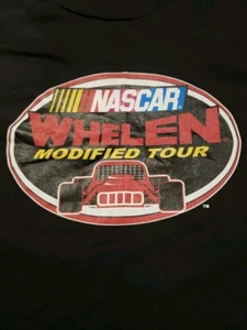 4XL NASCAR Whelen Modified Tour T Shirt Tee Black 100% Cotton Fanatics C Port & - Picture 1 of 8