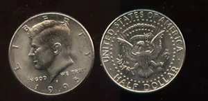 1995-P medio dólar Kennedy (RK955) bonita moneda - Imagen 1 de 1