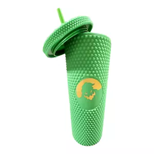24oz Oogie Boogie Studded Tumbler Green Soft Touch Nightmare Before Christmas - Picture 1 of 11
