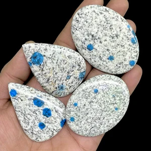 4 Pcs Natural K2 nite Jasper 37-53.5mm Huge Loose Cabochon Gemstones Lot - Picture 1 of 17