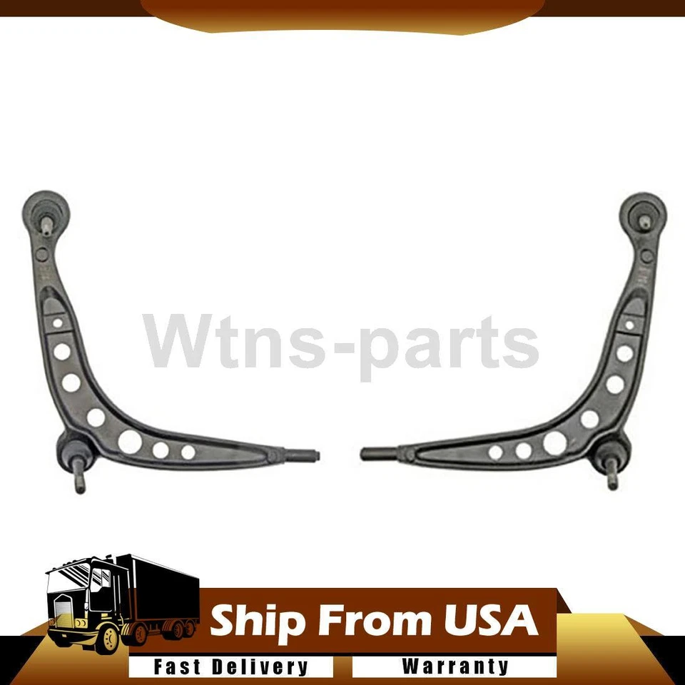 For 1987-1991 BMW 325is 2.5L Front Lower Control Arm w/ Ball Joint 2PCS - Image 1 of 4