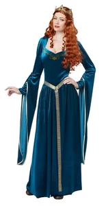 Lady Guinevere Tavern Maiden Renaissance Medieval Times Adult Costume - Picture 1 of 2