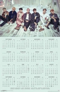 BTS - CALENDARIO DE PÓSTERES 2020 - 22x34 - Música 18097 - Imagen 1 de 1