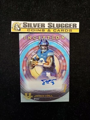 2022-23 Jaren Hall Bowman Inception Prospect Auto #BIA-JHL BYU - Image 1 of 2