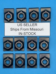 (Bag of 12) J-Type Cage Nut 3/8-16 Floating for GM Chevy Ford Many Years Chevy - Picture 1 of 9
