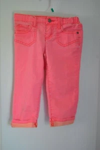 Kids Capris by Lei Chelsea lowrise size 8 Peach in Color - Picture 1 of 12