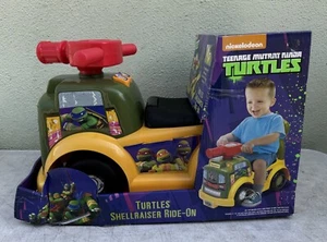 Nickelodeon Teenage Mutant Ninja Turtles Shellraiser Ride-On Kids Car JAKKS NEW - Picture 1 of 8