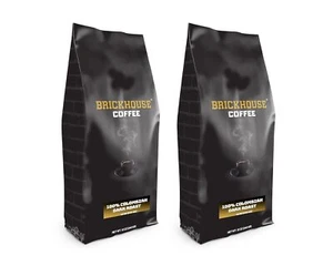 Café molido tostado oscuro 100 % colombiano Brickhouse, paquete de 2 (bolsas de 12 oz) - Imagen 1 de 5
