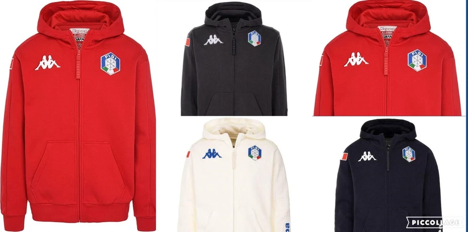 FW 2023 FISI KAPPA 6CENTO FISI FELPA ARGUM SCI UOMO ZIP 34135VW