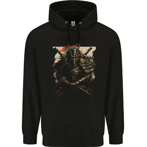 Samurai Extreme Japanese Fantasy Warrior Childrens Kids Hoodie - Picture 1 of 3