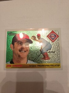 2004 Topps Heritage Jim Thome Chrome #/1955. HOF Nice Phillies