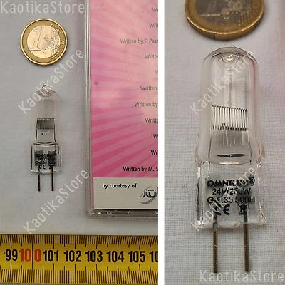 LAMPADA di ricambio OMNILUX EHJ 24V/250W G-6.35 3000K lampadina effetti luce dj