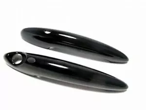 Black Door Handle Cover W/Key-Less Hole for MINI R50/R52/R53/R55/R56/R57/R58/R5 - Bild 1 von 4