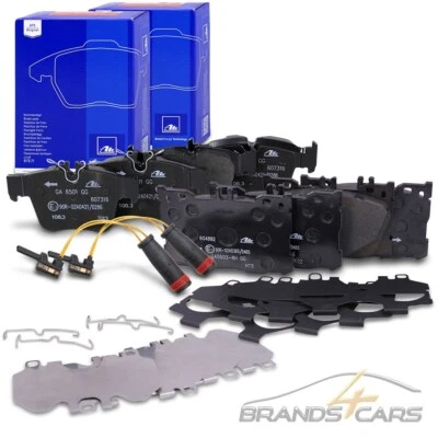 ATE + WEITERE ATE BREMSBELÄGE +WARNKONTAKT SATZ VORNE+HINTEN FÜR MERCEDES BENZ GLC X253 C253