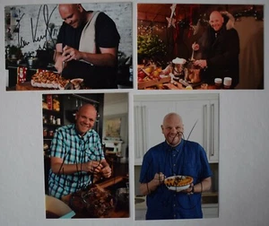 Tom Kerridge SIGNED 6x4 Photo Autograph x4 Multi Pack TV Chef AFTAL COA - Picture 1 of 7