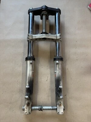 HONDA 03 04 CBR600RR CBR600 RR HORQUILLA DELANTERA TUBO TRIPLE ÁRBOL HORQUILLA RECTA #0206 Foto 1 de 4