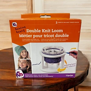 'Rotating' Double Knit Loom Double Knit with rotating base easy knitting - Picture 1 of 6