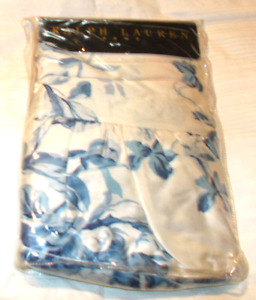 2 NEW Ralph Lauren Elsa Blue Floral Standard Pillowcases French Country Cottage