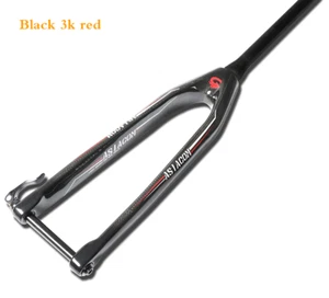 20in front fork bike Straight tube 1-1/8 carbon fork Bicycles Conical tube - Picture 1 of 20