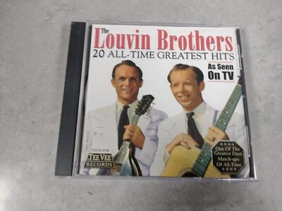 Louvin Brothers - 20 All-Time Greatest Hits - Louvin Brothers CD Album Very Best - Image 1 of 3