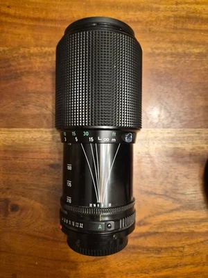 Lente zoom Canon MF FD 70-210 mm f/4 hecha en Japón Foto 1 de 4