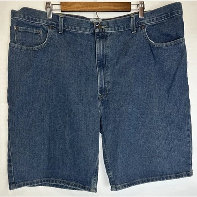 St. Johns Bay Women's Plus Denim Bermuda Shorts Size 44 - Image 1 of 4