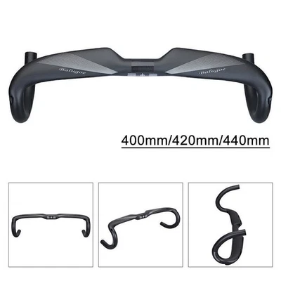 Per UD Bici da Corsa Drop Manubrio Manubrio 31.8 Better Airflow Carbon - Immagine 1 di 4