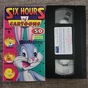 Six Hours Of Cartoons Vol. 2 50 Animated Favorites Woody, Foghorn, Tweety Bugs - Picture 1 of 3
