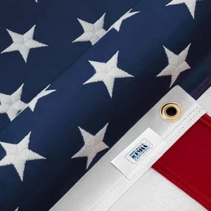 FMAA Certified 3x5 Heavy Duty Indoor American Flag - 100% Cotton, Indestructi... - Bild 1 von 8