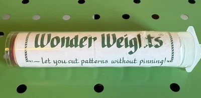 Vintage Wonder Weights set 6 Knitting Fabric Cutting quilting Crafting Patterns - Image 1 of 3