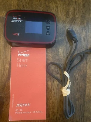 Verizon Jetpack 4G LTE Mobile Hotspot - 291LVW Verizon Wireless W Manual - Image 1 of 4