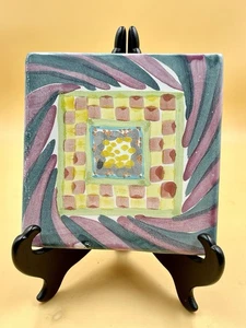 Sottobicchiere MacKenzie Childs 1983 Taylor Rose Cottage 6" - Foto 1 di 5