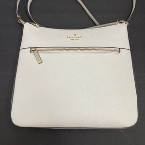 Kate Spade New York Leila Jackson Top Zip Crossbody Moonlight White - Picture 1 of 16
