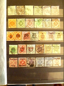 German Land Wurttemberg collection including several valuable sets of 1920-th. - Picture 1 of 1