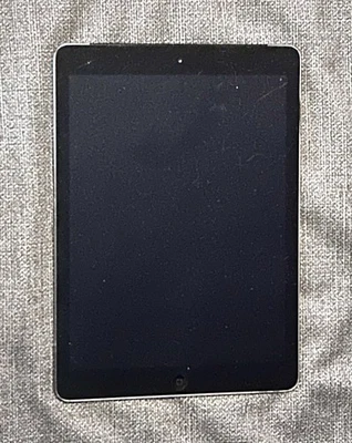 Apple iPad Air 1 WiFi + Cellular 16GB Space Grau MD791FD/A – Model A1475 - Bild 1 von 4