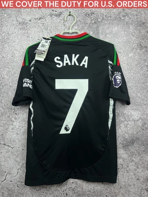 CAMISETA DE FUTBOL ADIDAS ARSENAL 2024-25 VISITANTE SAKA #7 JUVENIL TALLA L 13-14 AÑOS / 164 Foto 1 de 4