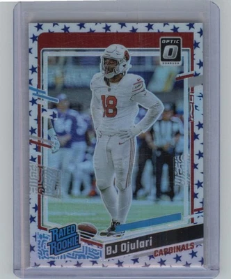 2023 Panini Donruss Optic - Rated Rookie BJ Ojulari #201 Stars Prizm (RC) - Image 1 of 2