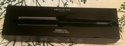 Kristin Ess NanoBlack 1 1/4” Curling Iron - Brand New in Box - Image 1 of 3