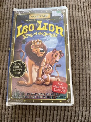 LEO THE LION King of the Jungle RARE VintageOOP GOODTIMES VHS Tape 1994 05-07132 - Image 1 of 4