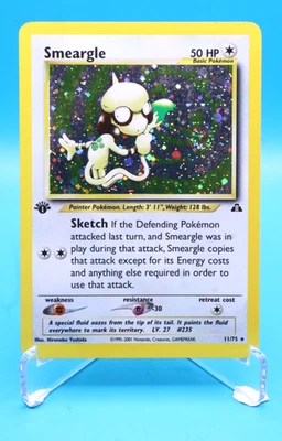 Pokemon Cards: Neo Discovery 1st Edition Rare Holo: Smeargle 11/75 LP - Image 1 of 2