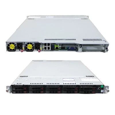 Supermicro CSE-119 X10DRU-i+ 2X Xeon E5-2640 V3 0GB 4X 10GbE 10X 2,5" SFF Server - Bild 1 von 4