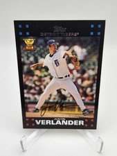 2007 Topps Baseball All Star Rookie Cup - #160 Justin Verlander Detroit Tigers 