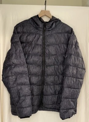 Chaqueta acolchada para hombre talla L Hawke & Co azul marino deportiva ultraligera Foto 1 de 4