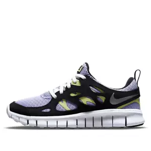 (GS) Nike Free Run 2 'Purple Pulse Light Lemon Twist' DD0163-500 - Picture 1 of 7
