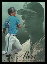 1997 Flair Showcase Row 2 #174 Moises Alou  Florida Marlins