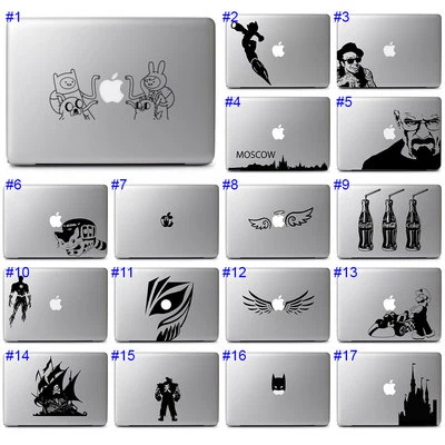 Cute Funny Cool Design Laptop Vinyl Decal Sticker Macbook Air Pro 13 15 17  - Image 1 of 2